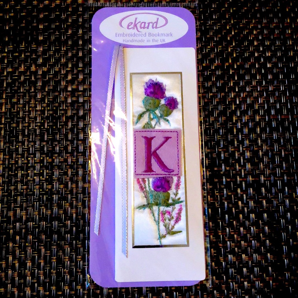 Embroidered Bookmark